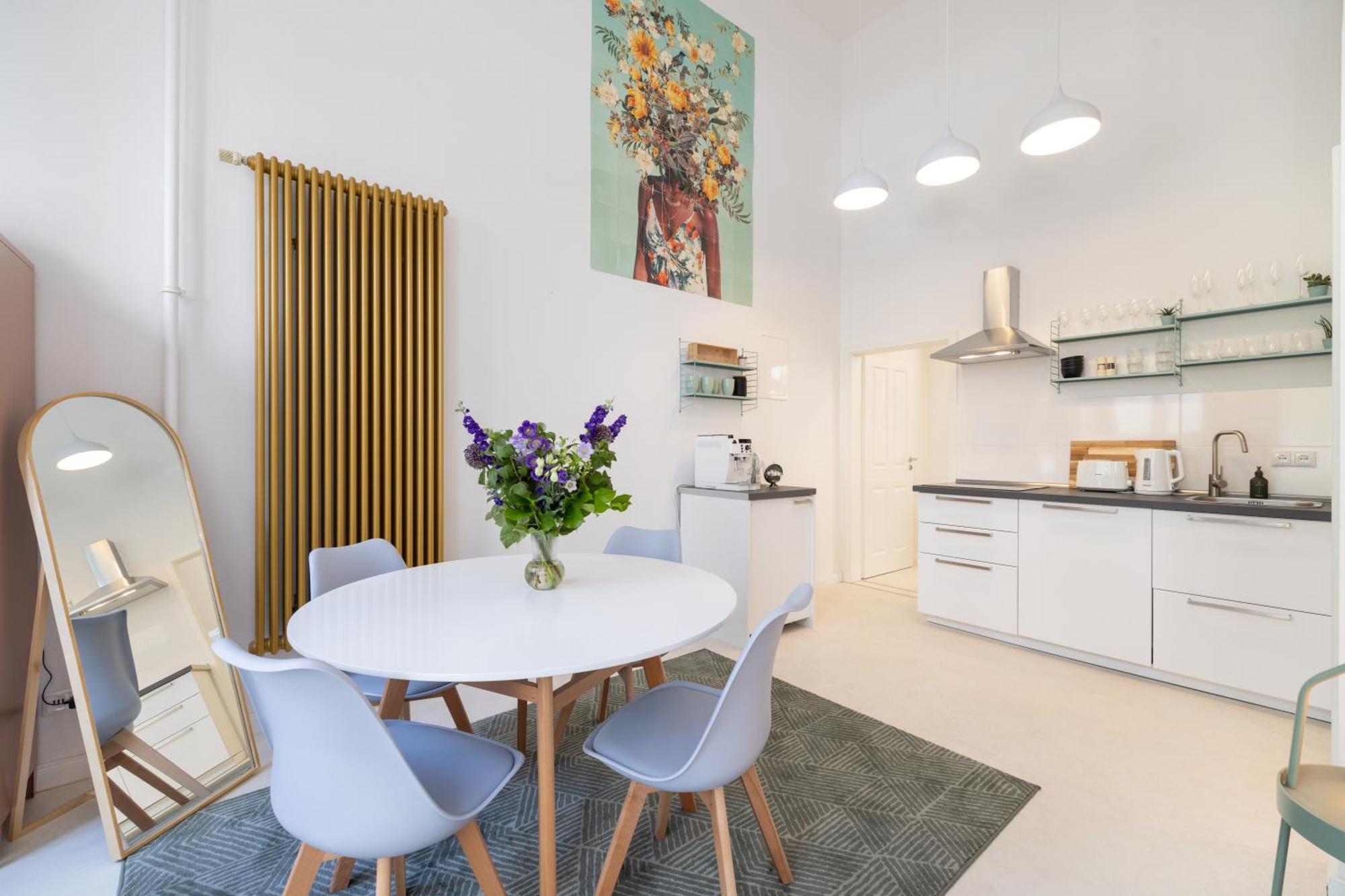 Great 2-Room Loft With 2 Bathrooms And 2 Kitchen Βερολίνο Εξωτερικό φωτογραφία