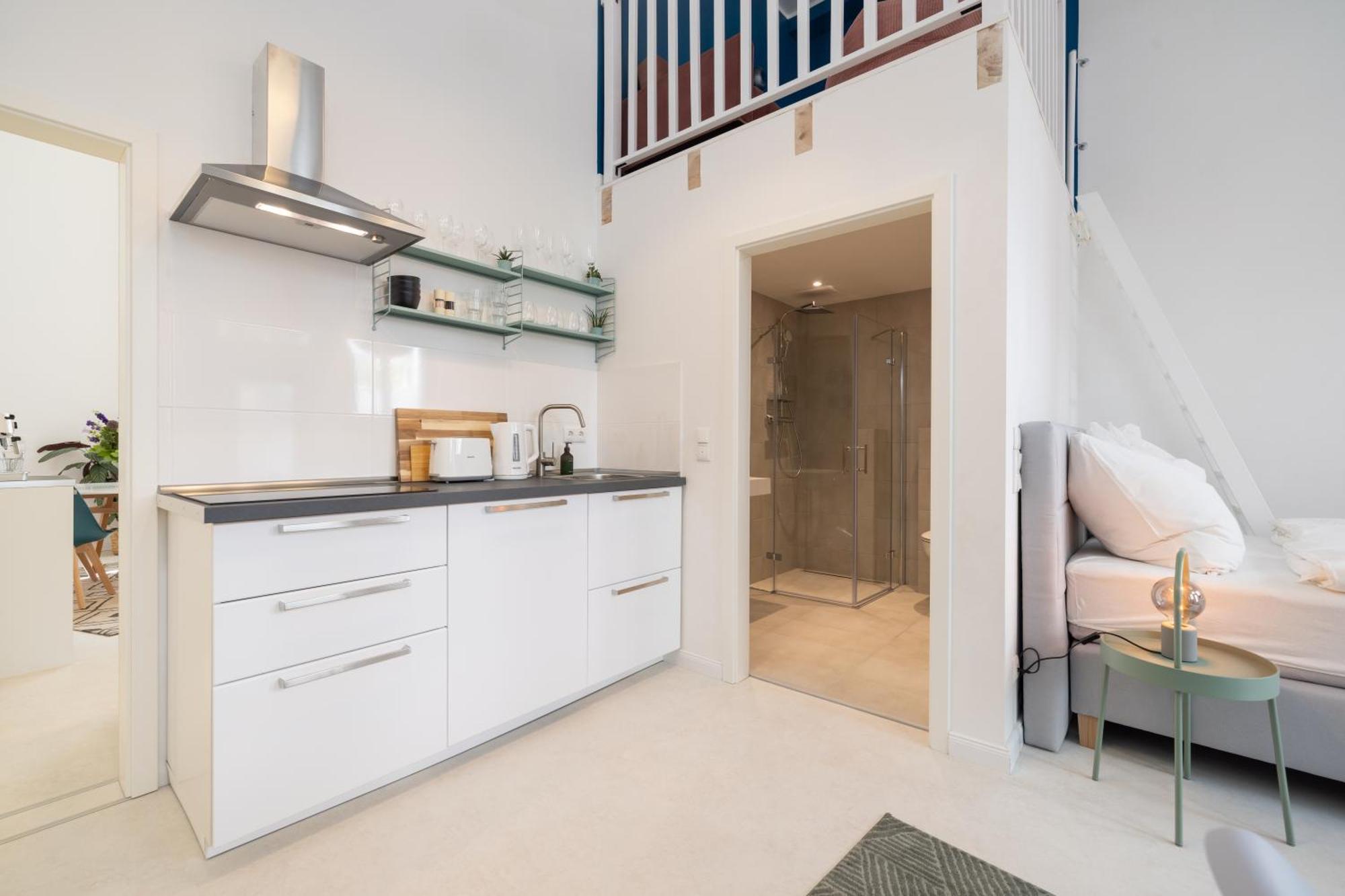 Great 2-Room Loft With 2 Bathrooms And 2 Kitchen Βερολίνο Εξωτερικό φωτογραφία
